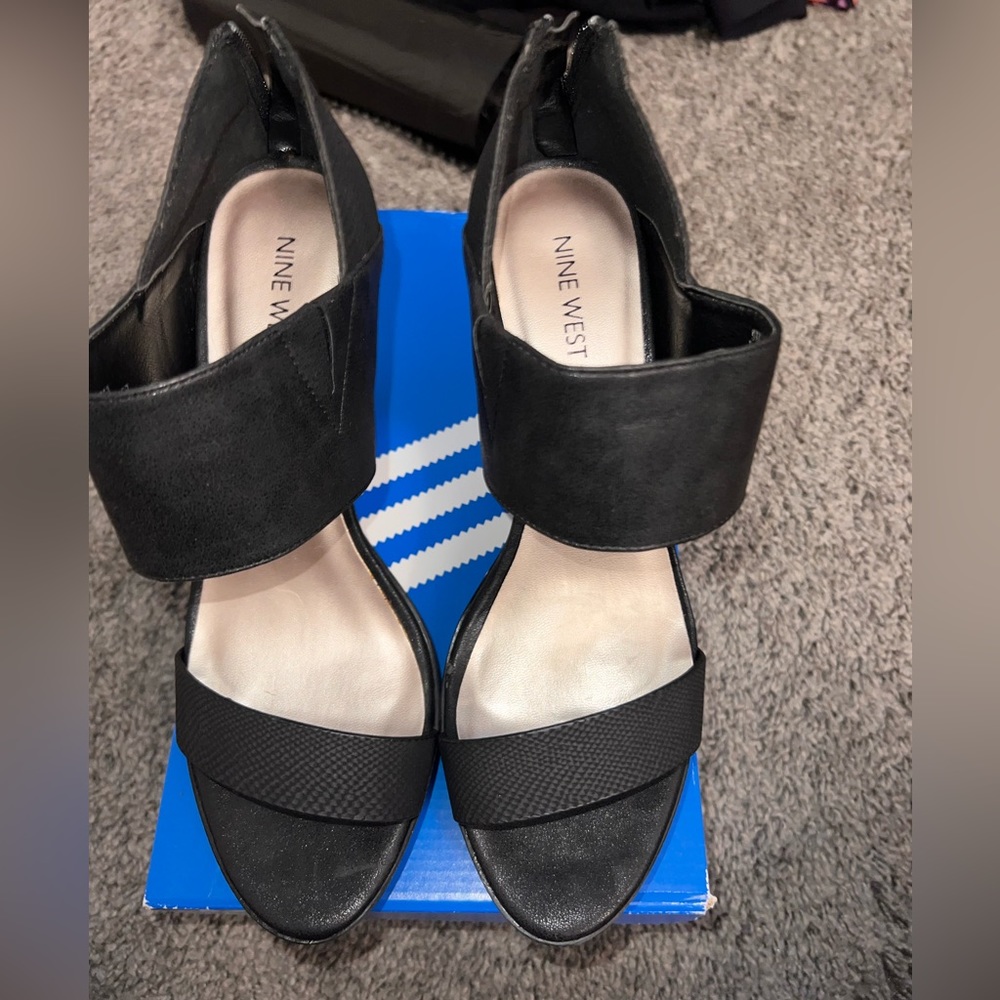 Nine West Chunky Platform Heel 9